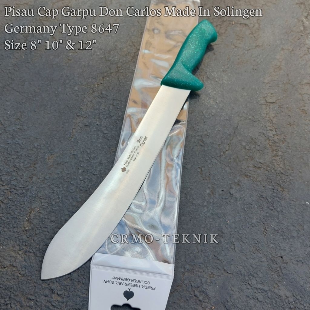 Don Carlos 12 Inch Pisau Cap Garpu Asli Made In Solingen Germany 8647