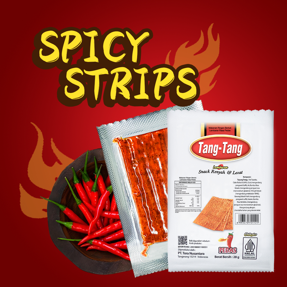 

Classica2106 Spicy Snack 50 Pcs Snack Rasa Pedas Manis Snack Pedas Halal Pekan Kemasan