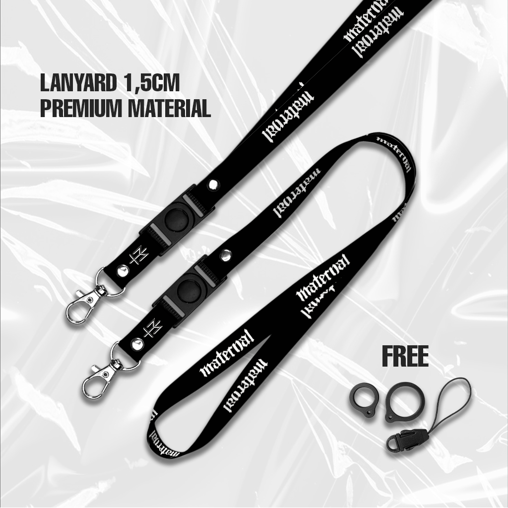 MATERNAL DISASTER LANYARD PREMIUM 1,5cm GANTUNGAN HANDPHONE