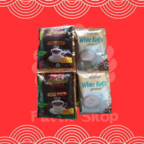 

Luwak White Koffie & Black Koffie 1 Renceng isi 10pcs