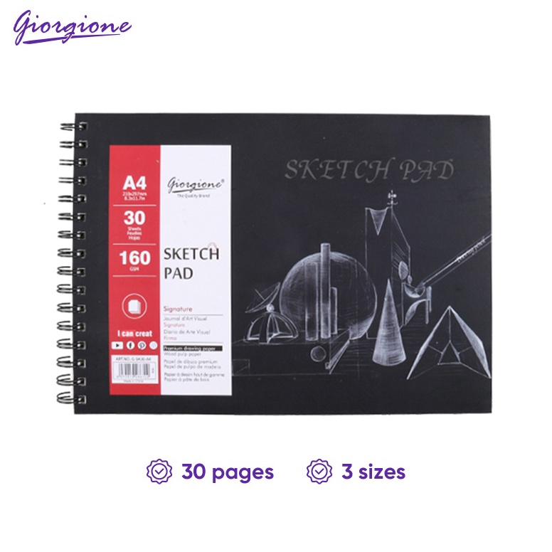 

KODE O87E Giorgione Sketch Book Buku Skets A3A4A5 GSK3