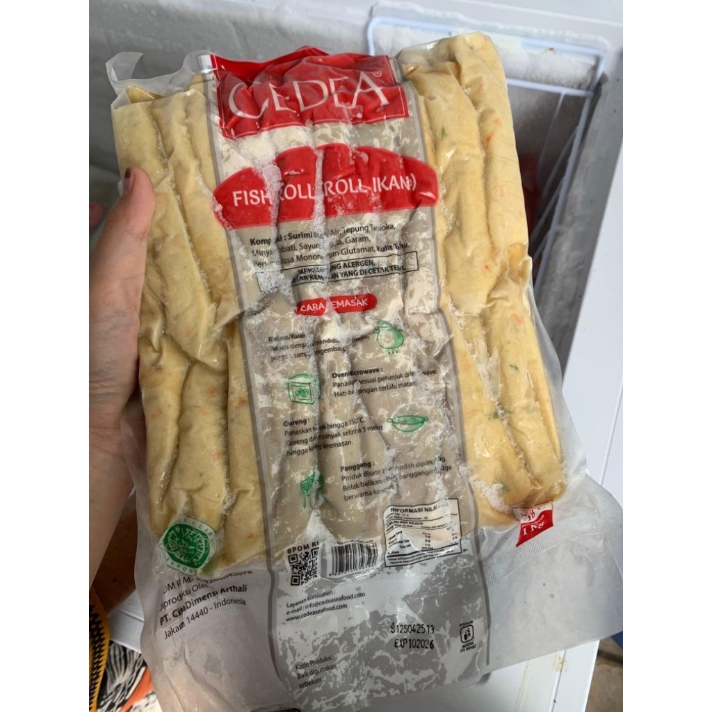 

CEDEA FISH ROLL (ROLL IKAN) 1KG
