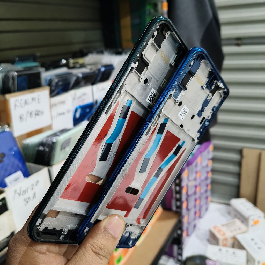 frame lcd tatakan lcd tulang tengah middle Huawei Y9 prime