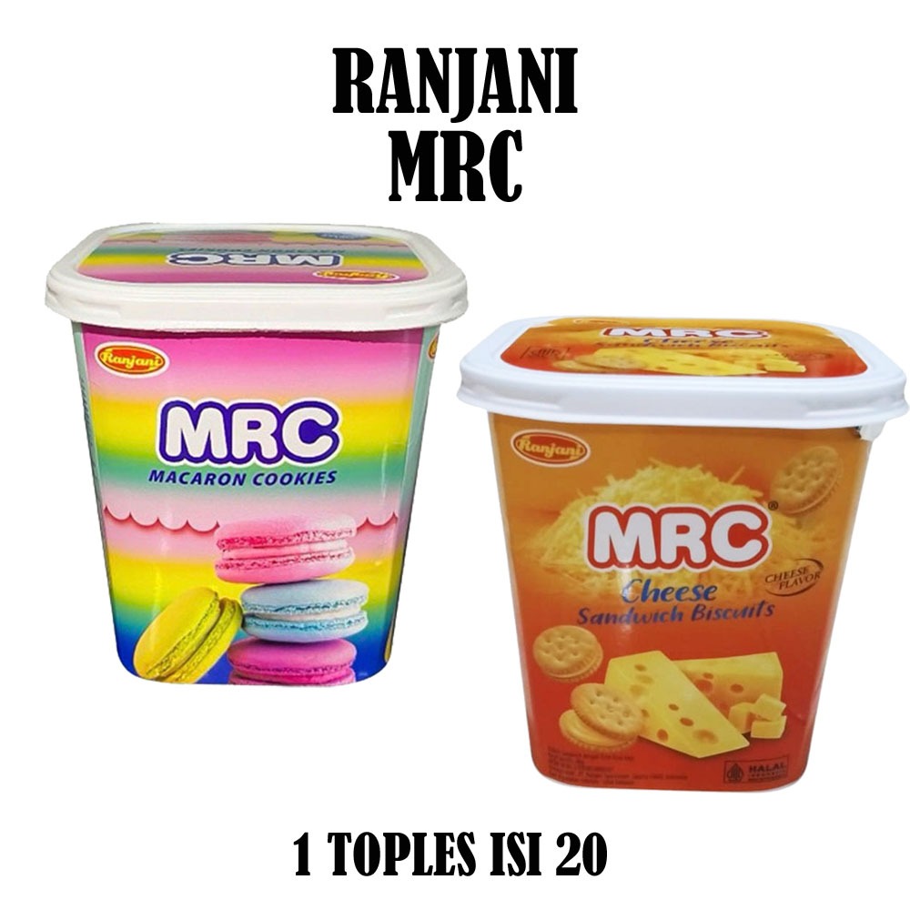 

RANJANI MRC MACARON COOKIES / CHEESE SANDWICH BISCUITS TOPLES ISI 20