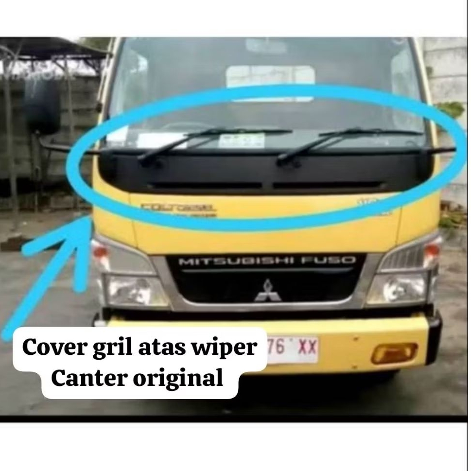 Gril atas/cover wiper Canter original 110/125pc HDX
