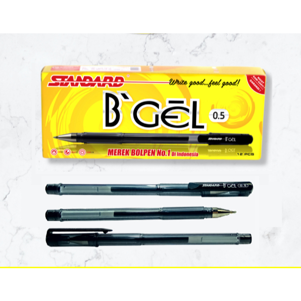 

Gramedia Cirebon - STANDARD BGEL 0.5 BK12 - Ballpoint