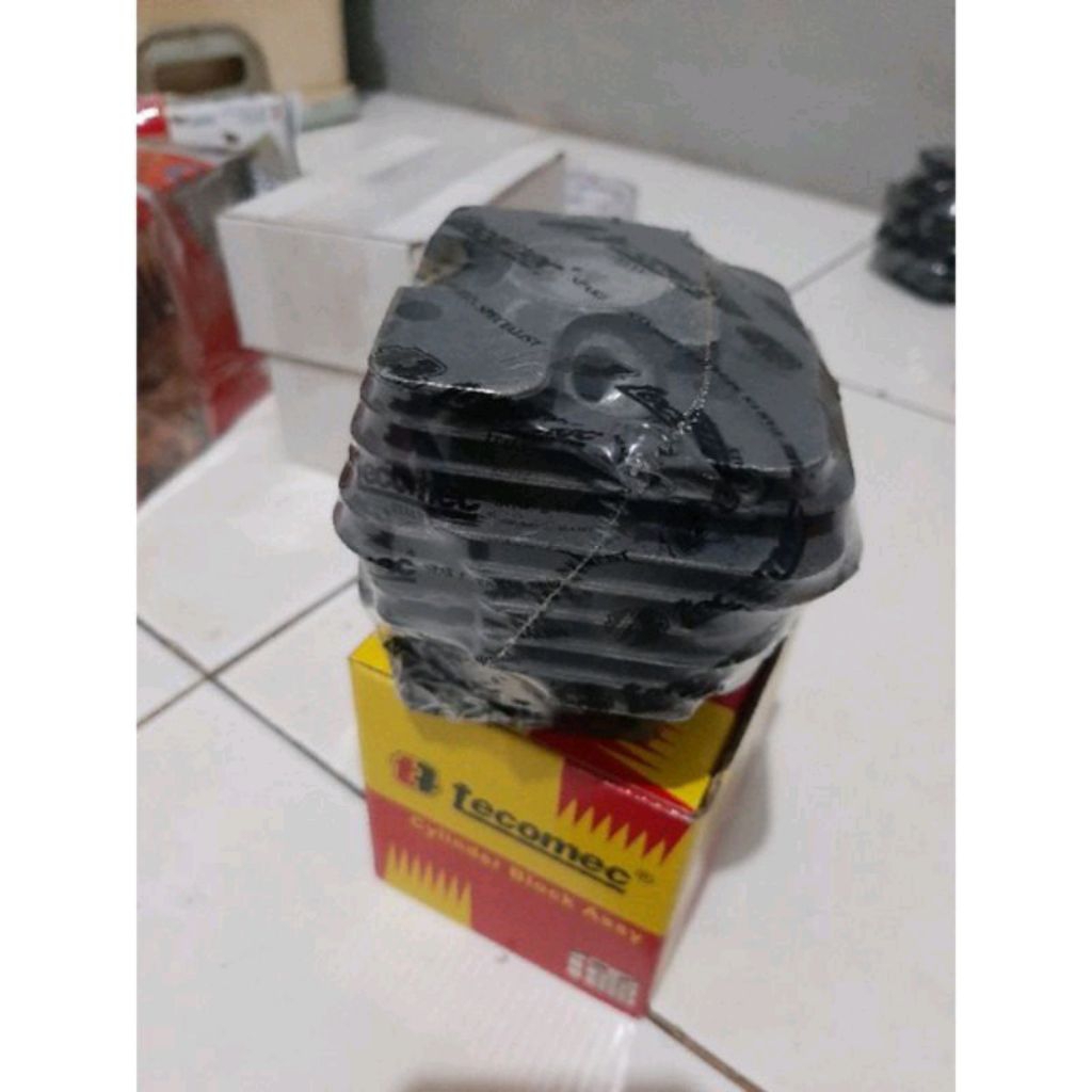 Cylinder Blok Boring Chain Saw Senso MS-381 Tecomec Original