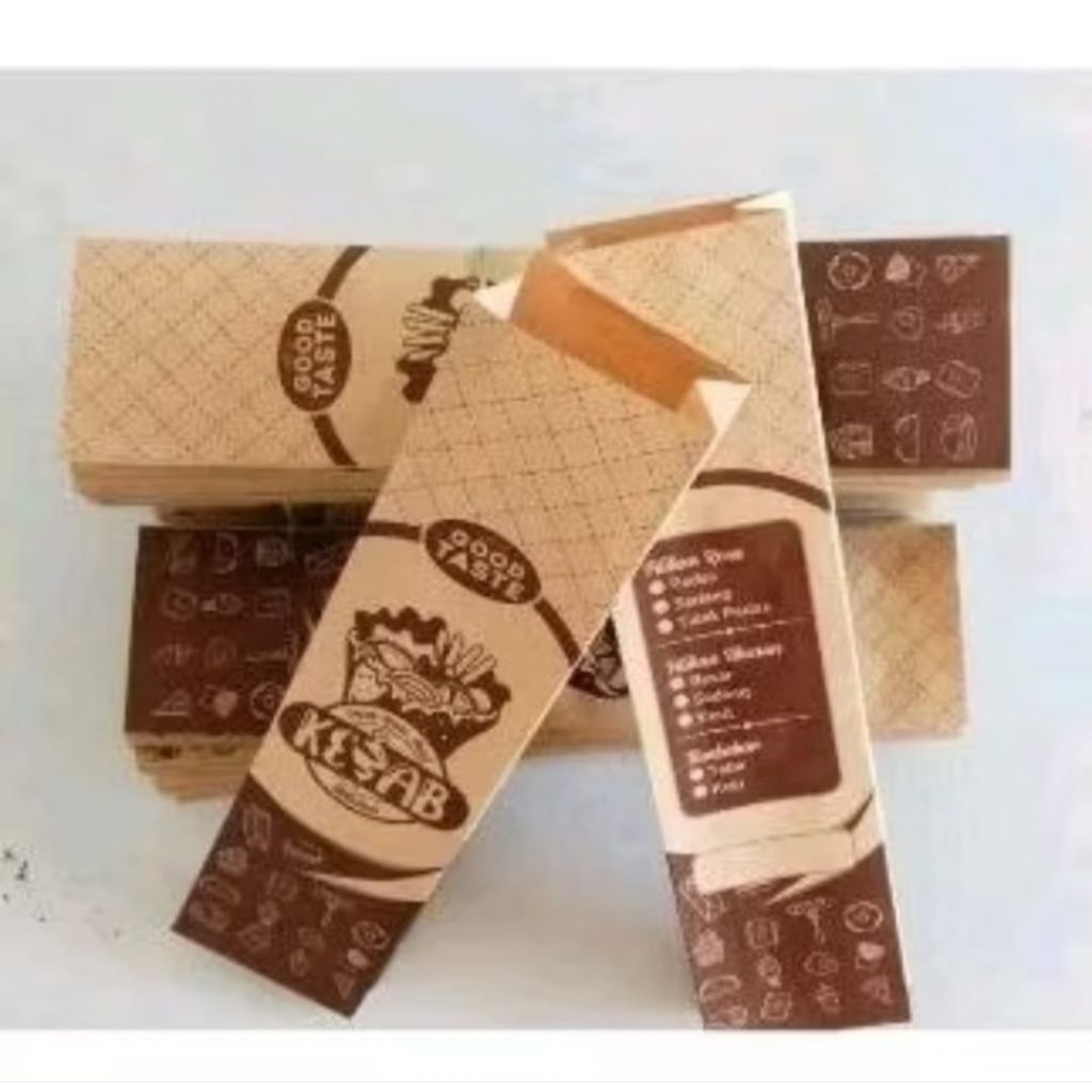 

Box kebab // Kemasan kebab // Dus kebab // Wadah kebab.