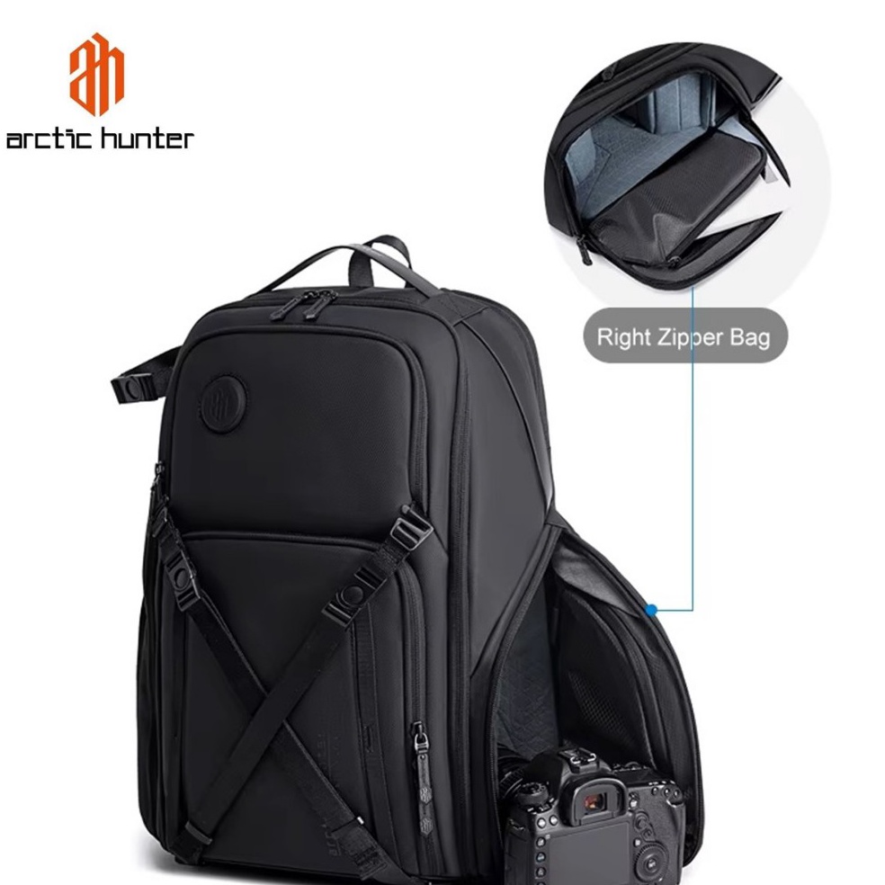 KODE R86C Arctic Hunter B575 Tas Ransel Backpack laptop Drone Kamera 156