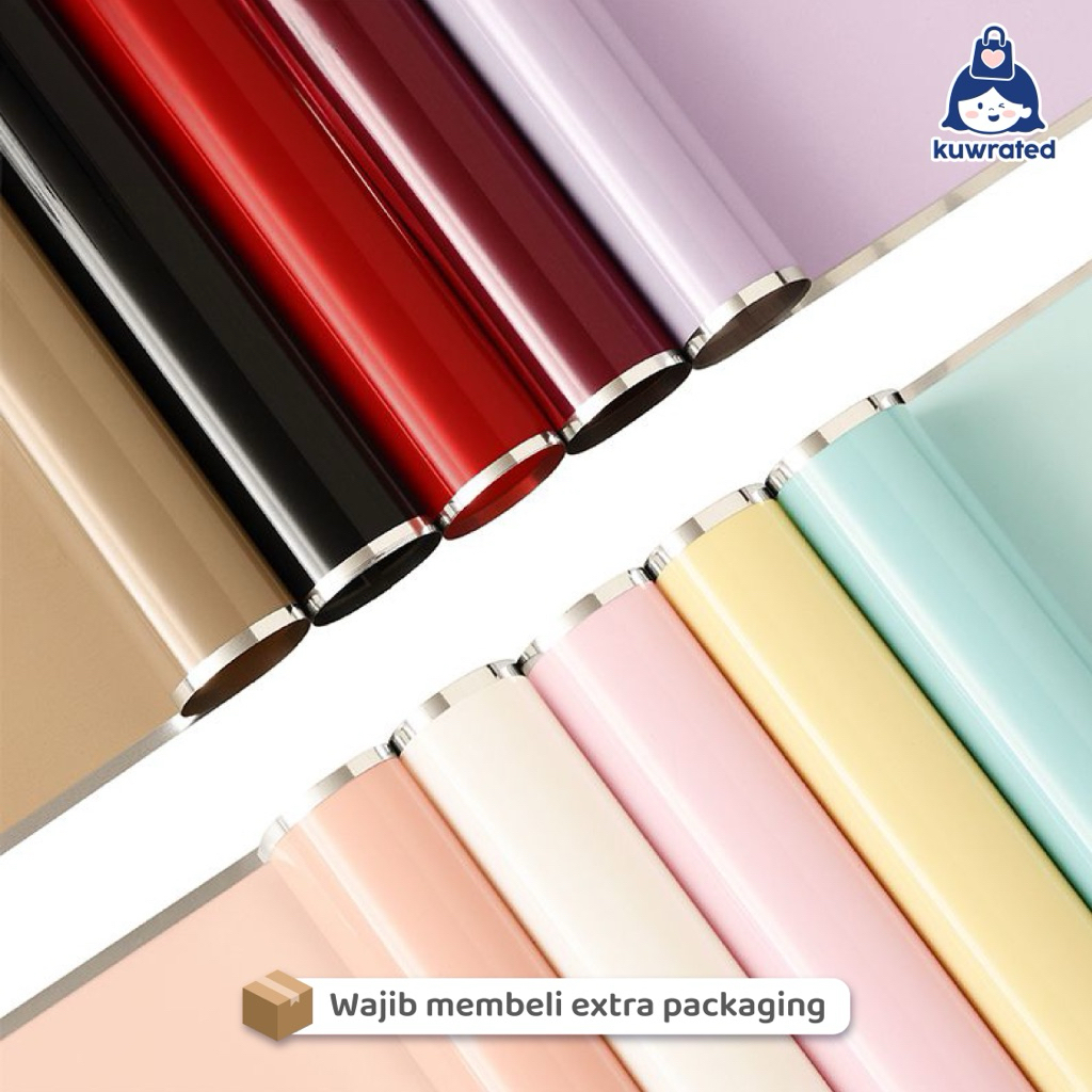 

(20 LEMBAR) SILVER LINE FLOWER WRAPPING PAPER CELLOPHANE KERTAS BUKET BUNGA COLOR TRANSPARENT / KERTAS BUKET TERMURAH