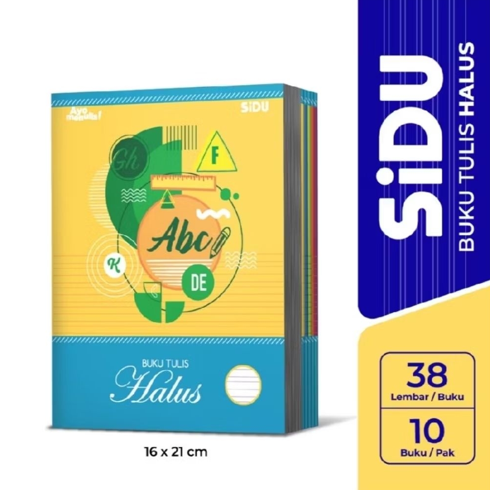 

BUKU TULIS HALUS / BUKU SEKOLAH 38 LEMBAR