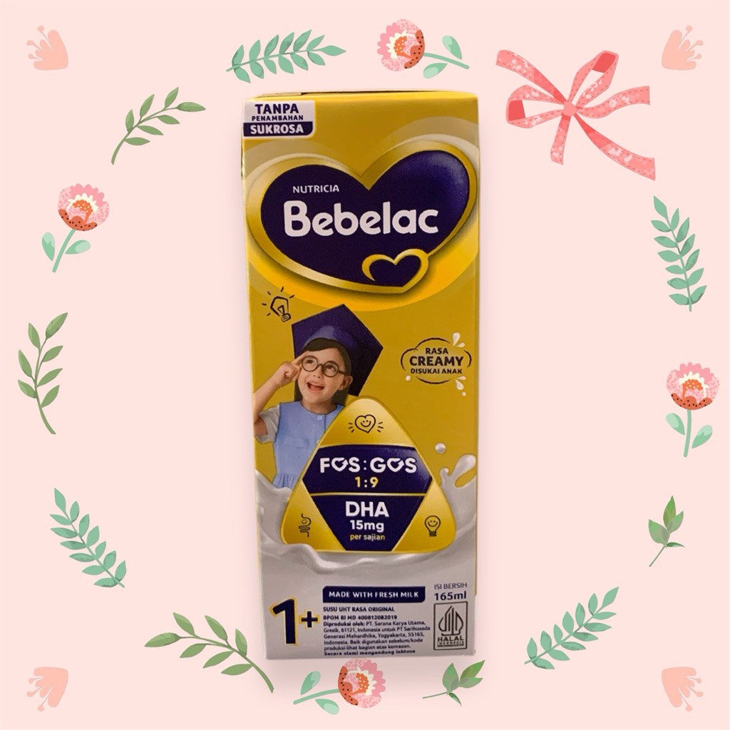 

Bebelac Susu Formula Cair Rasa Plain 165ml (Bebelac UHT)