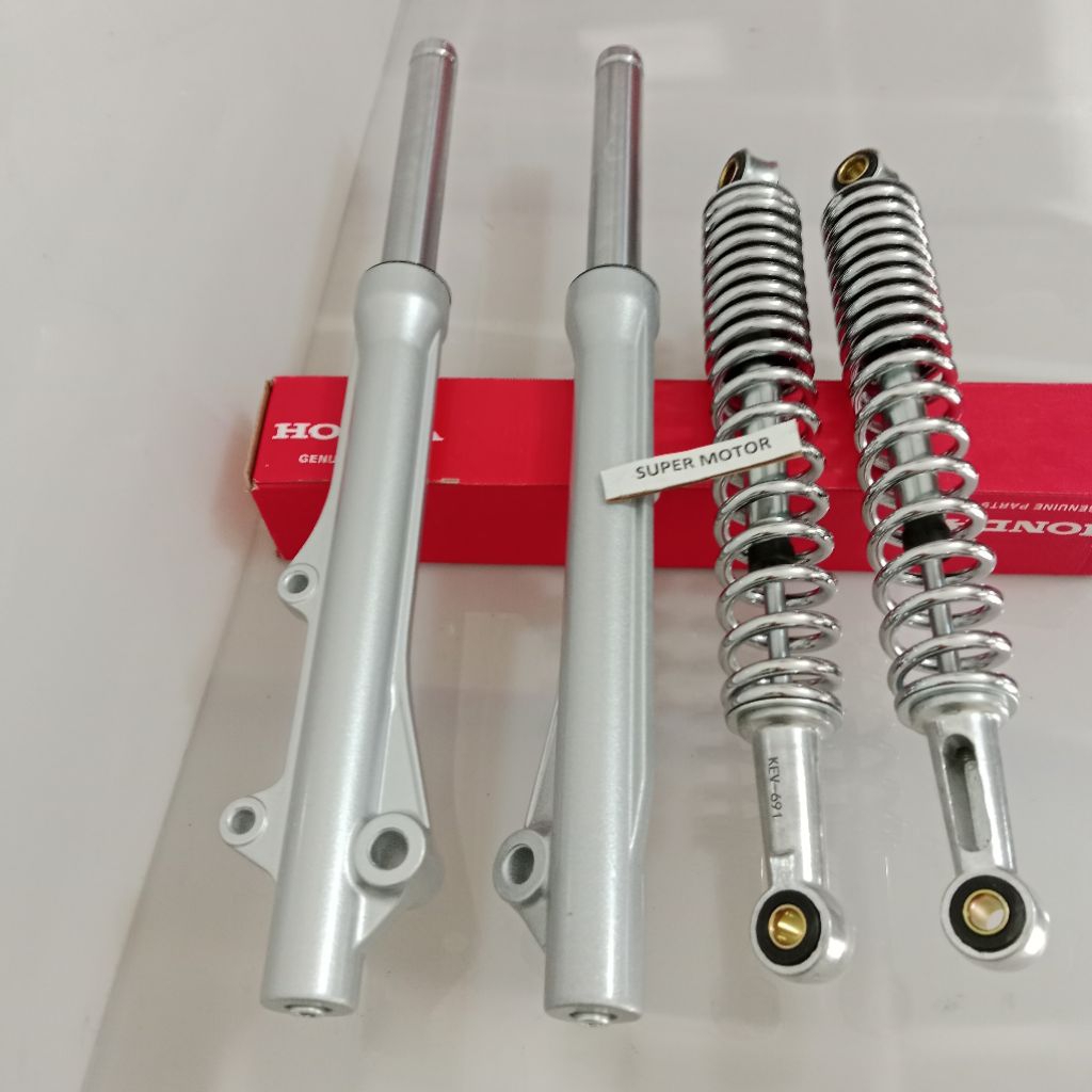 Sok depan belakang Supra X | Supra X Sok Depan Belakang