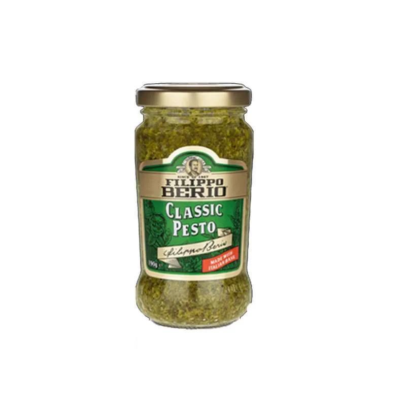

Filippo Berio Classic Pesto 190gr - Saus Pasta Spagheti Pesto Basil