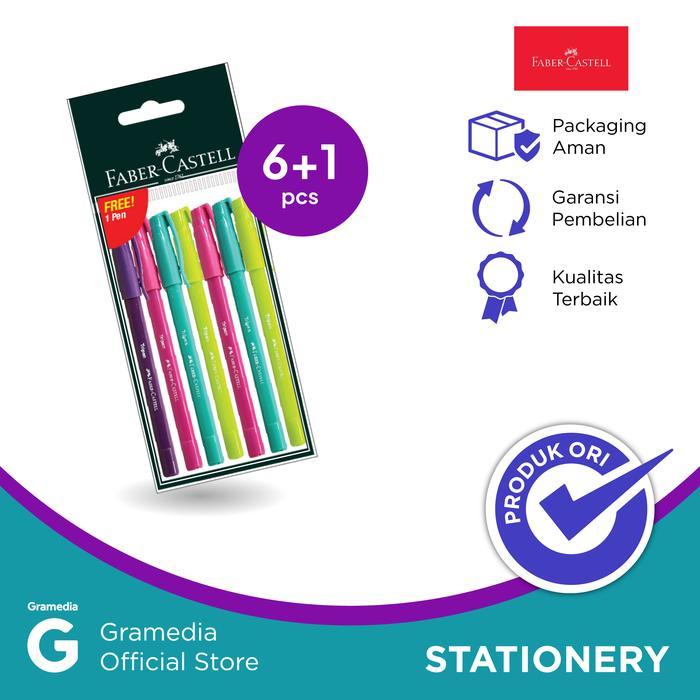 

Gramedia Cirebon - FABER TRIPEN SET 6 FREE 1 PCS