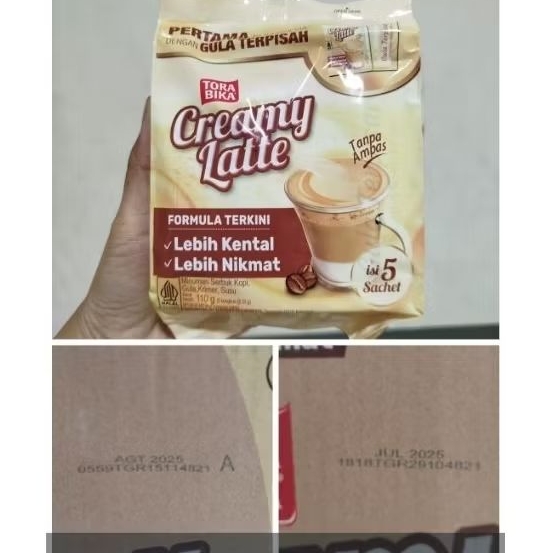 

KOPI CREAMY LATTE ISI 5PCS PALING MURAH GULA TERPISAH