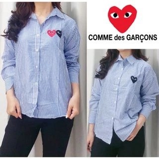 MBOKEMEJA COME DES GARCON CDG SALUR BAHAN KATUN PREMIUM KEMEJA WANITA TERBARU