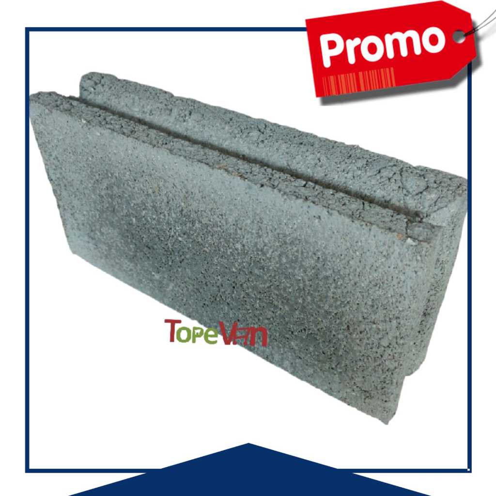 batako dinding buntu tanpa lubang isi 1000 biji