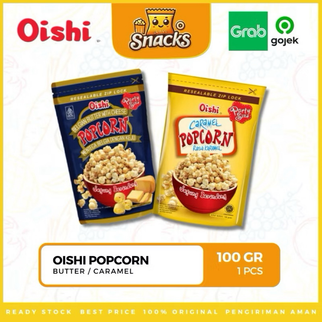 

Oishi Panggang Popcorn 100g