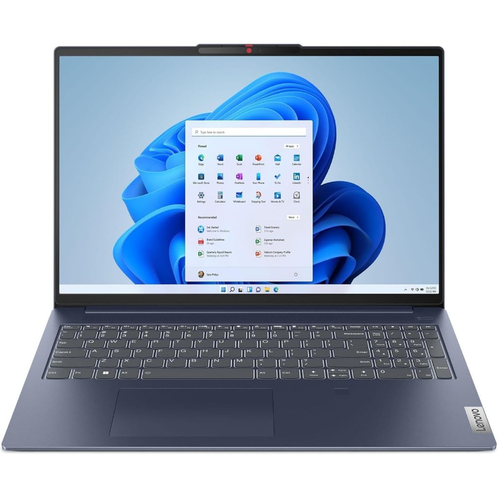 Lenovo Ideapad Slim 5 16 Ryzen 7 8845HS 16Gb Ddr5 2TB 16.0 Wuxga Ips Touchscreen Windows 11 Blue