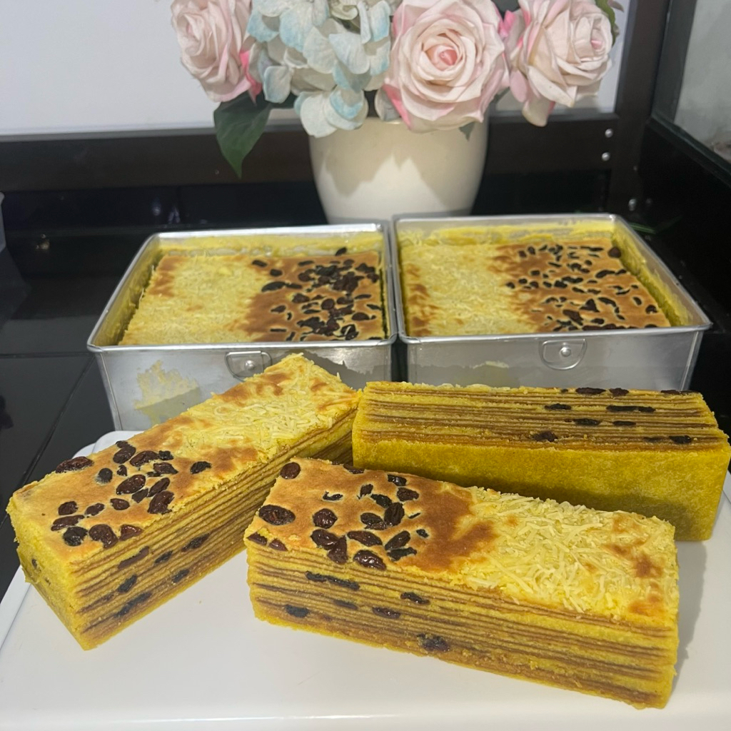 

Lapis legit duo ori 1 loyang (uk 18x18)