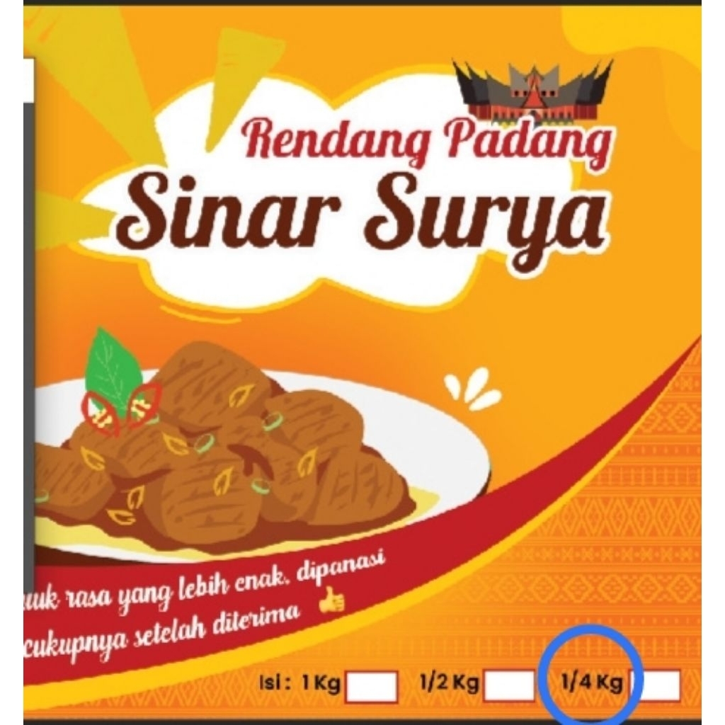 

Randang Dagiang 250gram
