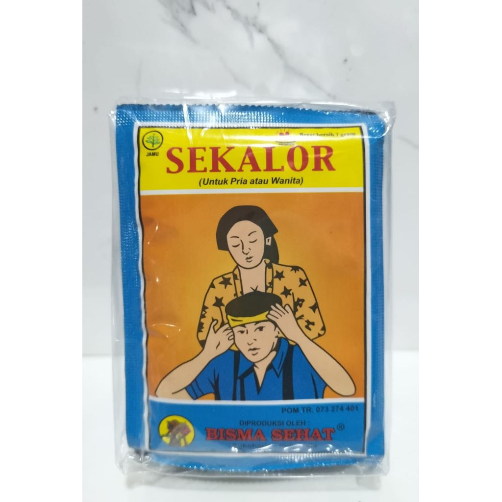 

Jamu Sekalor - Bisma Sehat kemasan pack isi 10 sachet