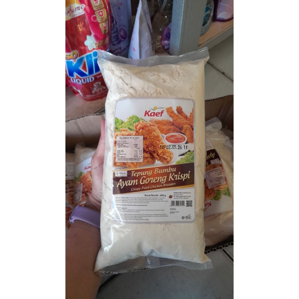 

tepung bumbu ayam goreng krispy kaef / kaef