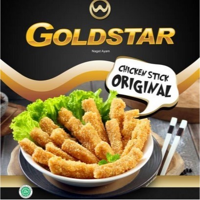 

Goldstar Chicken Nugget Stick Original 500 gr [FRZ]