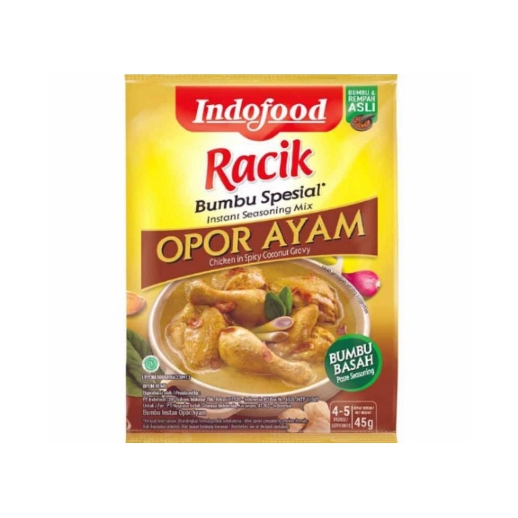 

bumbu racik Indofood opor ayam 45g