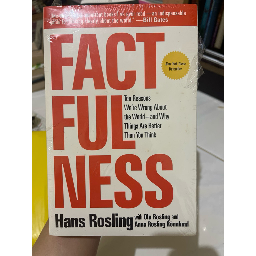 BUKU : (new) FACTFULNESS - HANS ROSLING