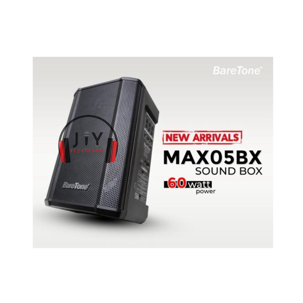 Speaker Portable Wireless Baretone 5.5 inch MAX05BX MAX-05BX MAX 05BX