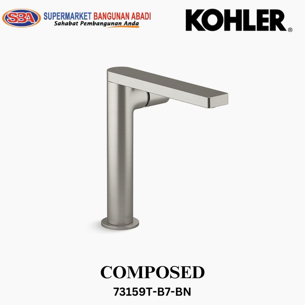 Composed Kohler | 73159T-B7-BN | Kran Wastafel Kohler