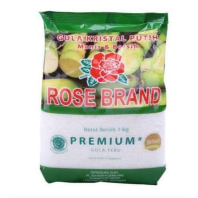 

Gula pasir Rose Brand hijau 1kg