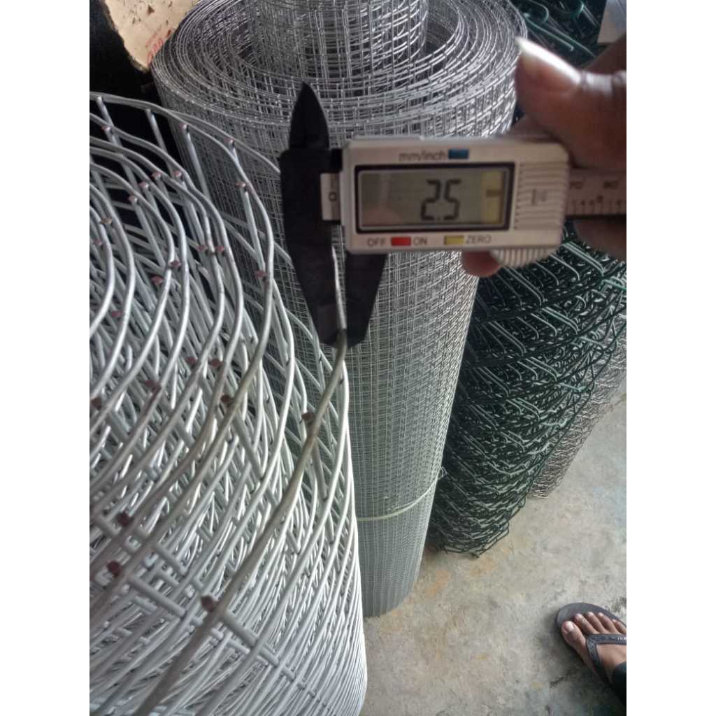 Promo Kawat ram galvanis untuk kandang gantungan display toko ecer meteran