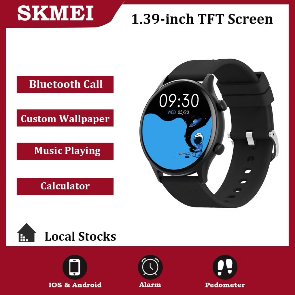 Skmei B53S Smartwatch  Jam Tangan Pria Wanita Sport Tracker