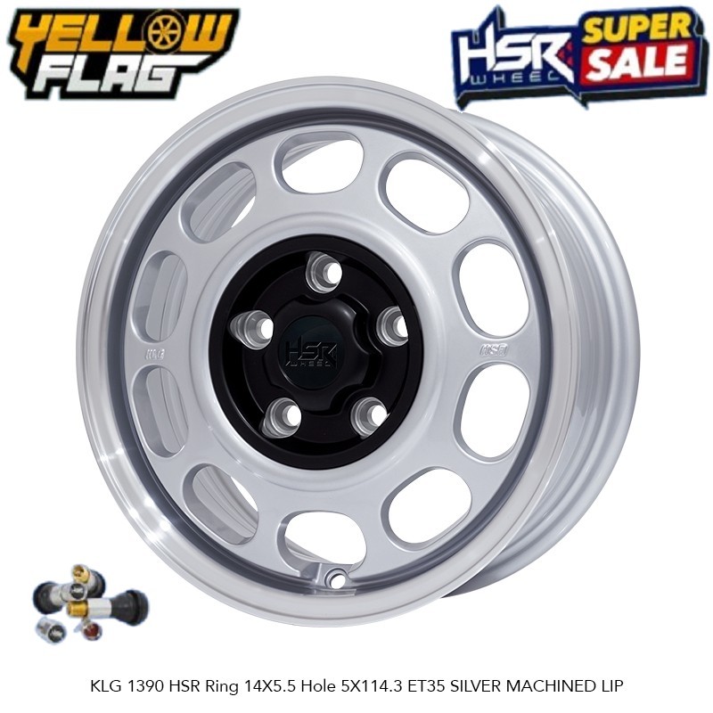 Velg Mobil Model Kaleng Ring 14 Baut 5x114,3 Untuk Granmax Luxio Apv Serena Kuda DLL HSR KLG R14