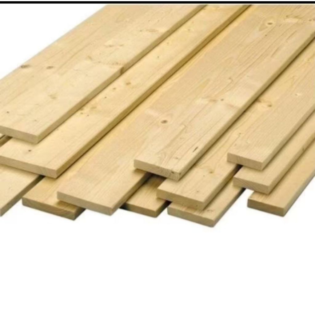 Samiafdol_ Stock Reng Kayu 2 Meter Isi 10 Batang List Reng Kayu Tipis Jati Belanda Uk. 1Cm X 3 Cm X