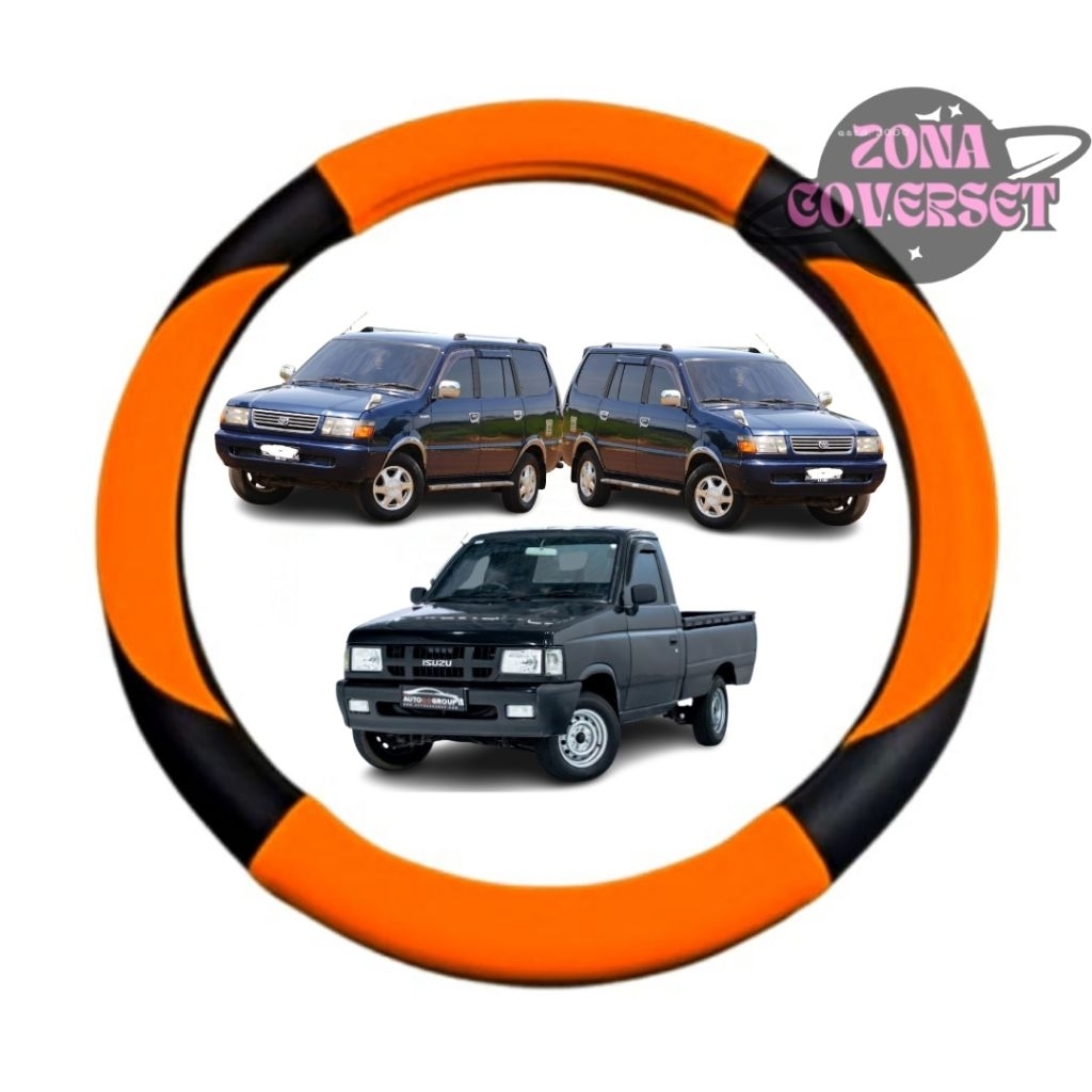Cover bungkus Stir Mobil Isuzu Panther Kotak, Panther Kapsul, Panther Pickup, Panther Grand Touring,