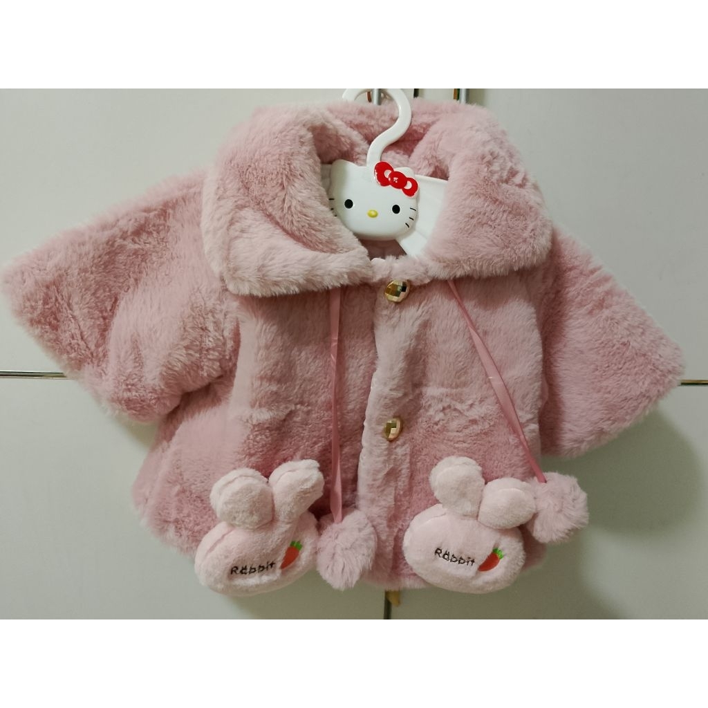 Jaket anak bulu halus / jaket bayi lembut Rabbit