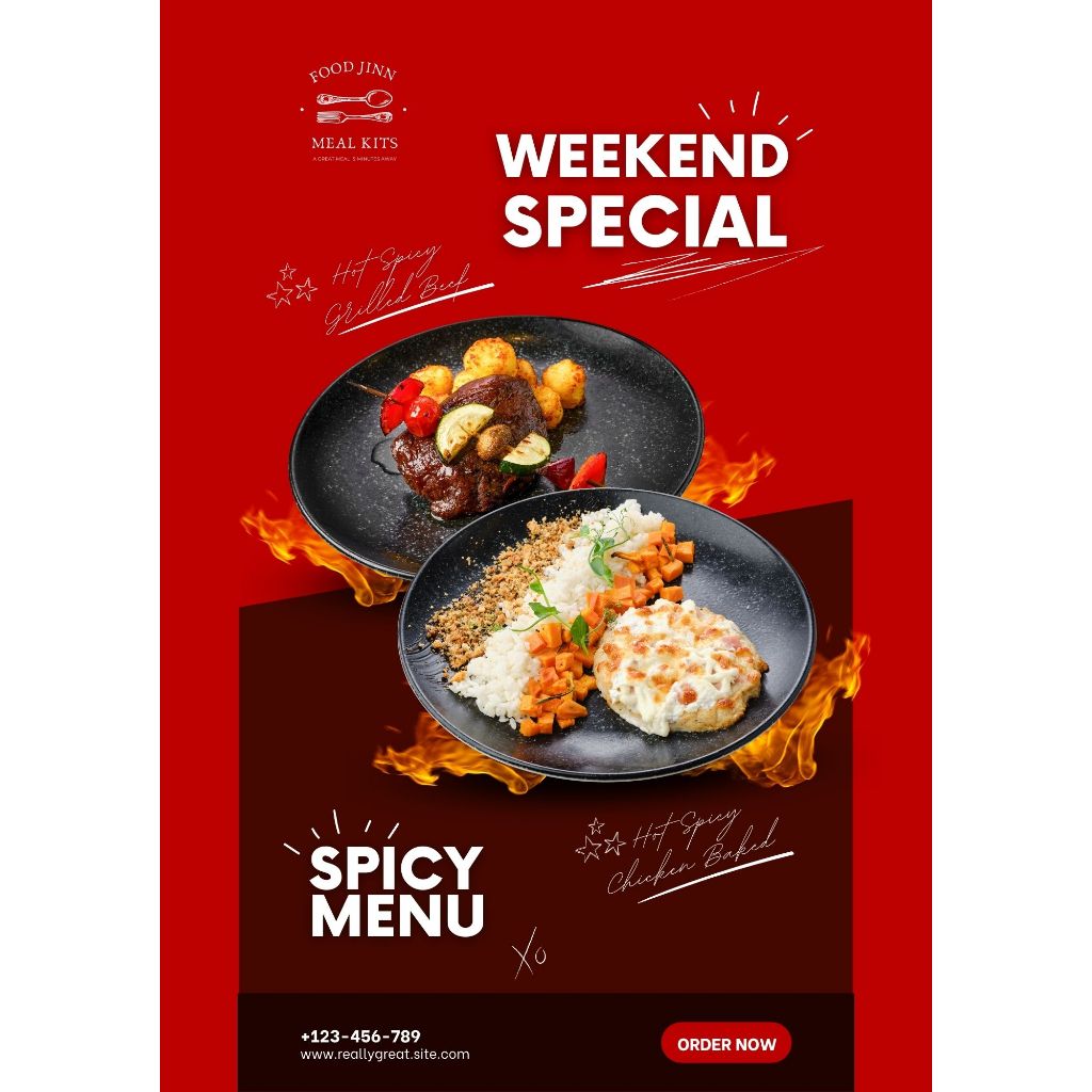 JASA DESAIN/DESIGN BROSUR FLYER MENU MAKANAN MINUMAN