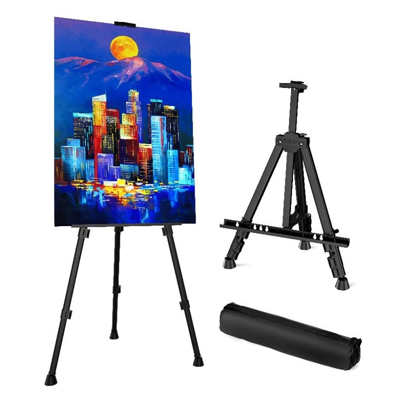

KODE O74E Stand Lukis Standar Holder Papan Kanvas Lukisan Easel Melukis Standing