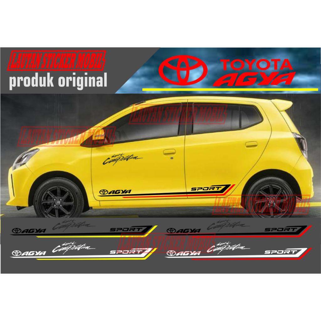 Sticker mobil ayla-agya sticker list minimalist mobil ayla-agya stiker mobil ayla-agya keren