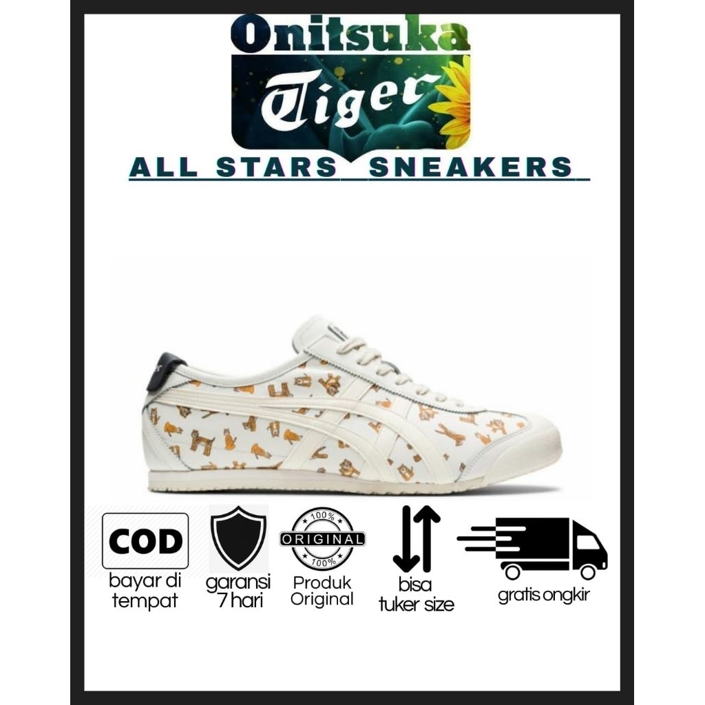 Sepatu Sneakers / Sepatu Pria / Sepatu Wanita / Sepatu Onitsuka Tiger Indo Tali Mini Tiger