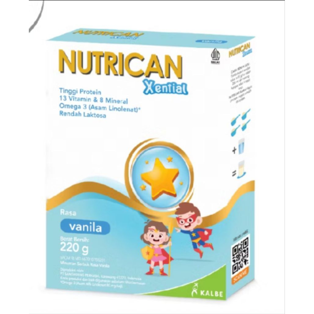 

NUTRICAN XENTIAL | VANILA 220 GRAM