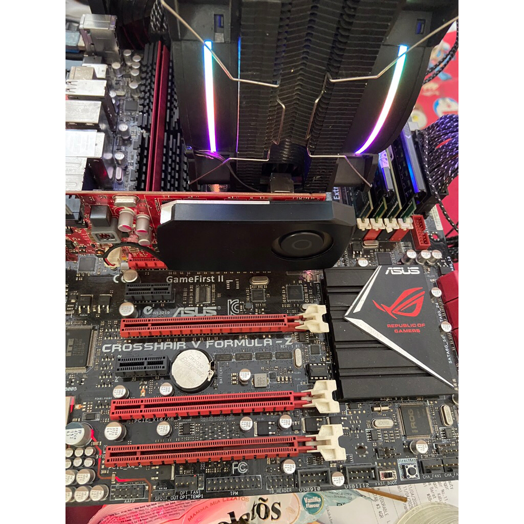 MOBO GAMING ASUS CROSSHAIR V FORMULA SOCKET AM3+ PROCESSOR AMD FX 9590 4,7GHZ LIMITED EDITION