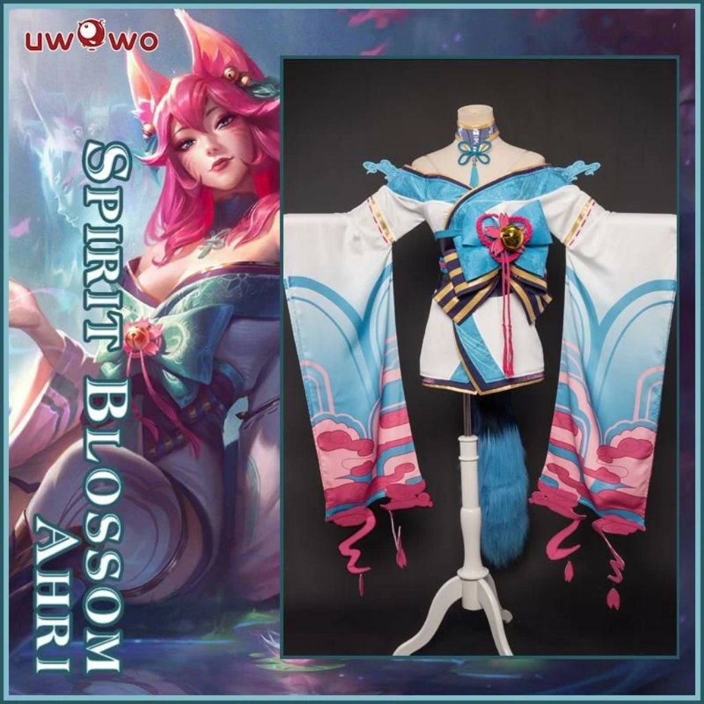 League of Legends AHRI Spirit Blossom Cosplay Costume