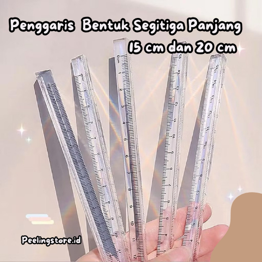 

Penggaris Panjang/ Penggaris / Mistar Prisma Segitiga Plastik Transparan / Bening / Plastic Transparent / Clear Triangular Prism Penggaris / Mistar Prisma Segitiga Plastik Transparan / Bening / Plastic Transparent / Clear Triangular Prism