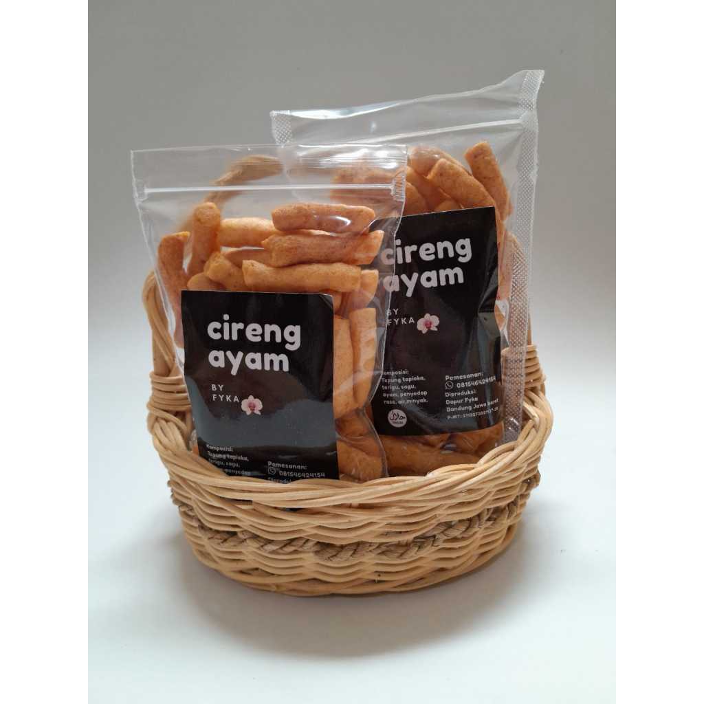 

KRIPIK CIRENG AYAM CIRENG AYAM FYKA SNACK OLEH OLEH BANDUNG100gr