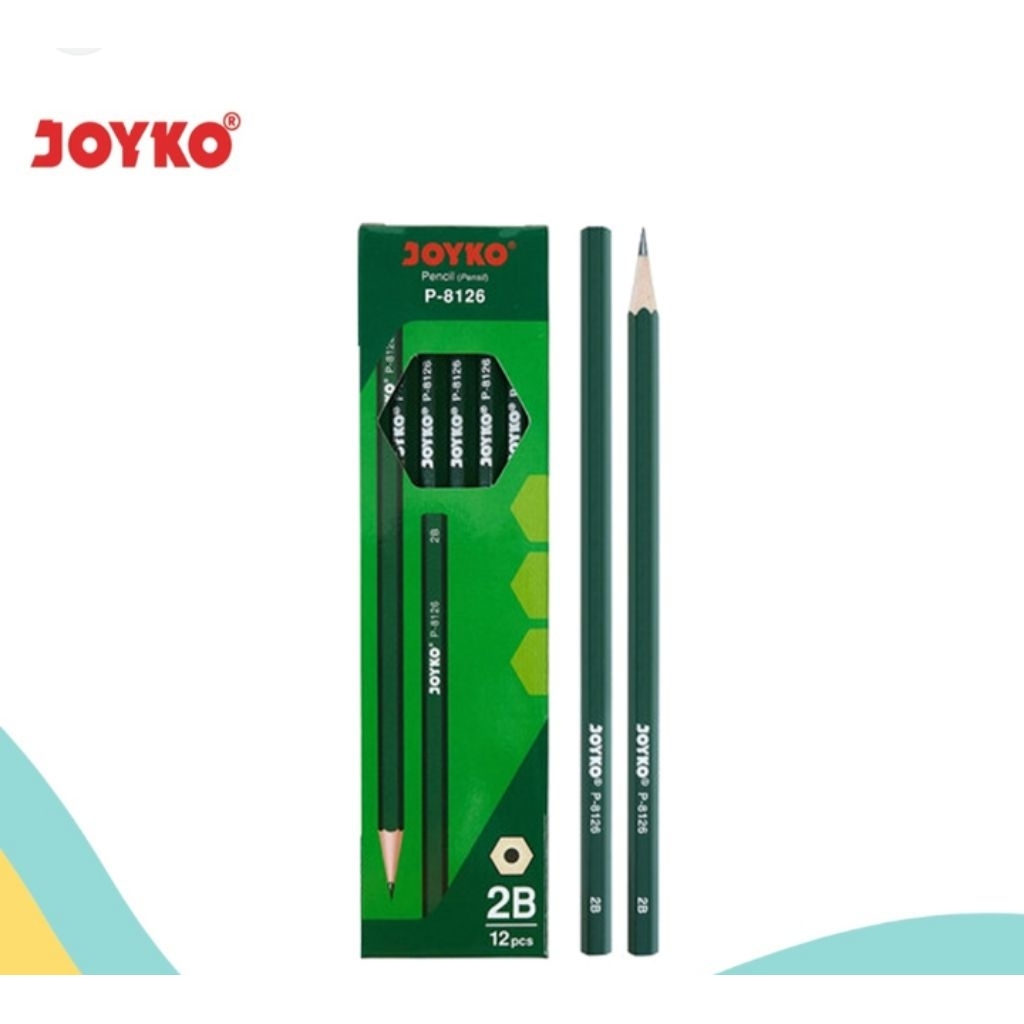 

PENSIL 2B JOYKO (1 BOK ISI 12 PIC)